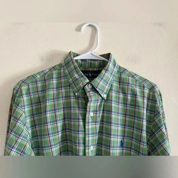 Ralph Lauren Custom Fit Multicolor Dress Shirt (00671) - Picture 7 of 12
